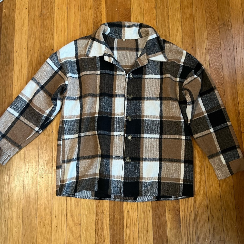 Plaid Shacket - image 1